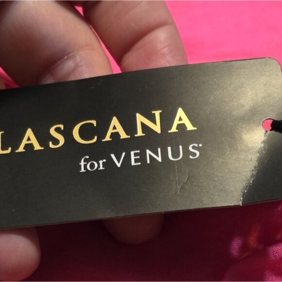 Lascana For Venus Sleeveless Surplice Dress Pink Size 4 - Picture 10 of 13